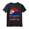 Bandiera Sint Maarten Is Calling I Must Go Heritage Roots Pride Maglietta - Design Country per San Maarteners Patriottici - Ideale per Mostrare il Tuo Orgoglio Nazionale