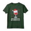 Il Sismologo Cattivo - Maglietta Divertente per Natale con Design Natalizio - Ideale per Feste in Ufficio e Riunioni di Famiglia