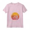 Donna Soffiatore di Vetro Vintage Tramonto - Maglietta con Collo a V per Appassionati d'Arte del Vetro - Ideale per Lavoratori e Studenti