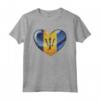 Vetro Soffiaggio e Lavorazione del Legno - Barbados Flag Design Maglietta - Souvenir Cuore di Barbados per Appassionati di Arte