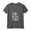 Donna Heat Blow Shape - Soffiatore di Vetro Maglietta con Collo a V - Ideale per Artisti del Vetro Soffiato e Vetrai