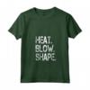 Donna Heat Blow Shape - Soffiatore di Vetro Maglietta con Collo a V - Ideale per Artisti del Vetro Soffiato e Vetrai