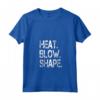 Donna Heat Blow Shape - Soffiatore di Vetro Maglietta con Collo a V - Ideale per Artisti del Vetro Soffiato e Vetrai