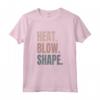 Heat Blow Shape Soffiatore Di Vetro - Maglietta per Artisti del Vetro Soffiato - Design Divertente per Lezioni di Soffiatura