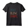 Heat Blow Shape - Soffiatore di Vetro Maglietta per Artisti del Vetro - Ideale per Lezioni di Soffiatura del Vetro