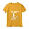 Donna Divertente Sono Sexy E Io Soffio Di Vetro - Maglietta per Soffiatori di Vetro - Ideale per Artisti di Vetro e Appassionati di Arte - Regalo Unico per Amici