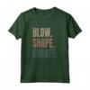 Blow Shape Create Soffiatore di Vetro Maglietta - Ideale per Artisti del Vetro - Design Raffinato per Lavorazione del Vetro