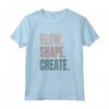 Blow Shape Create Soffiatore di Vetro Maglietta - Ideale per Artisti del Vetro - Design Raffinato per Lavorazione del Vetro