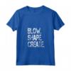 Blow Shape Create - Maglietta Soffiatore di Vetro con Collo a V - Ideale per Artisti del Vetro Soffiato e Vetrai