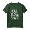 Heat Blow Shape Soffiatore di Vetro - Maglietta per Artisti del Vetro Soffiato - Ideale per Lavoratori del Vetro e Elettricisti