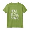Heat Blow Shape Soffiatore di Vetro - Maglietta per Artisti del Vetro Soffiato - Ideale per Lavoratori del Vetro e Elettricisti
