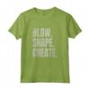 Blow Shape Create - Soffiatore di Vetro Maglietta per Artisti della Lavorazione del Vetro - Ideale per Lezioni di Soffiatura e Vetrai