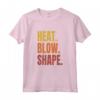 Heat Blow Shape - Soffiatore di Vetro Maglietta con Design Raffinato per Artisti del Vetro - Ideale per Lavorazione a Lume e Soffiatura di Stampi