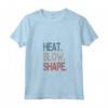 Donna Heat Blow Shape - Soffiatore di Vetro - Maglietta con Collo a V per Artisti del Vetro - Ideale per Lavorazione a Lume e Soffiatori di Stampi
