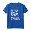 Blow Shape Create Soffiatore di Vetro - Maglietta per Artisti del Vetro Soffiato - Ideale per Amanti dell'Arte e della Lavorazione del Vetro
