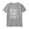 Blow Shape Create Soffiatore di Vetro - Maglietta per Artisti del Vetro Soffiato - Ideale per Amanti dell'Arte e della Lavorazione del Vetro