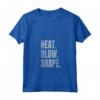 Donna Heat Blow Shape Soffiatore di Vetro - Maglietta con Collo a V per Artisti del Vetro - Ideale per Lavorazione e Soffiatura del Vetro