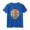 Sokoke Cat Dad Vintage Style - Divertente Maglietta per Amanti dei Gatti Sokoke - Regalo Compleanno Cuore Gatto