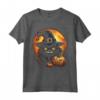 Sokoke Cat Halloween Graphic Tees per Uomo Donna - Maglietta Divertente Gatto Sokoke Halloween - Ideale per Regali Personalizzati