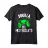 Sorella del Festeggiato - Maglietta Bambini Gamer Compleanno Videogiochi - Ideale per Feste a Tema Gaming