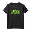 I Love Spinach - Maglietta Vegan per Vegetariani e Agricoltori - Design Unico di Spinaci