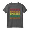 Grande Spinaci Lettering Outfit Love Healthy Food Maglietta - Maglietta Spinaci Lover per Amanti della Cucina Sana e Vegetariani
