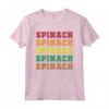 Grande Spinaci Lettering Outfit Love Healthy Food Maglietta - Maglietta Spinaci Lover per Amanti della Cucina Sana e Vegetariani