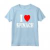 I Heart Spinaci - Maglietta Vegetariano Vegano Keto Basso Carboidrati - Leggera e Comoda