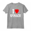I Heart Spinaci - Maglietta Vegetariano Vegano Keto Basso Carboidrati - Leggera e Comoda