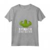Donna Spinaci Bambino Biologico - Maglietta Vegetariana e Vegana con Stampa Spinaci e Cavolo - Ideale per Giardinieri e Amanti del Cibo Sano