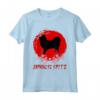 HapTiger Cucciolo Maglietta - T-shirt Vintage Retro Spitz Giapponesi - Ideale per Amanti dei Cani