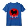 HapTiger Cucciolo Maglietta - T-shirt Vintage Retro Spitz Giapponesi - Ideale per Amanti dei Cani