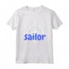 Sailor con Rosa dei Venti - Vela Sport Acquatici Barca Vela Maglietta - Ideale Regalo per Appassionati della Vela e Atleti Acquatici
