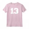 Maglia Sportiva Numero 13 Player #13 - Varsity Maglietta Retro Old School per Appassionati di Sport - Ideale come Regalo per Giocatori e Allenatori