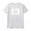 Maglia Sportiva Numero 13 Player #13 - Varsity Maglietta Retro Old School per Appassionati di Sport - Ideale come Regalo per Giocatori e Allenatori