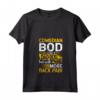 Comico Bod Like A Dad Bod - Stand Up Comedy Maglietta per Papà Divertenti - Ideale per Amanti della Commedia e Club Comici
