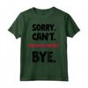 Sorry Can't Stand up comedy Bye - Maglietta divertente per gli amanti dello stand-up comedy - Acquista online