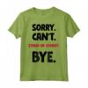 Sorry Can't Stand up comedy Bye - Maglietta divertente per gli amanti dello stand-up comedy - Acquista online