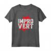 Improvert Open Mic Joking Comedy Stand-up Maglietta - Design per Amanti del Cabaret e Fumetti Divertenti