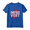 Improvert Open Mic Joking Comedy Stand-up Maglietta - Design per Amanti del Cabaret e Fumetti Divertenti