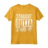 Straight Outta Stand-Up - Stand Up Comico Maglietta Design Divertente per gli Amanti della Commedia Stand-Up