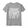 Straight Outta Stand-Up - Stand Up Comico Maglietta Design Divertente per gli Amanti della Commedia Stand-Up