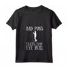 Donna Aperto Mic Night Stand Up Comico & Improv Class Maglietta con Collo a V - T-shirt Divertente per le Serate di Cabaret