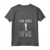 Donna Aperto Mic Night Stand Up Comico & Improv Class Maglietta con Collo a V - T-shirt Divertente per le Serate di Cabaret