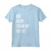 Eat Sleep Stand-up Comedy Repeat - Maglietta Preferita per gli Amanti della Commedia Stand-up - Ideale per Compleanno o Regalo