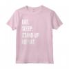 Eat Sleep Stand-up Comedy Repeat - Maglietta Preferita per gli Amanti della Commedia Stand-up - Ideale per Compleanno o Regalo