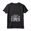 Donna Support Stand Up Comedy - Maglietta con Collo a V per Artisti Comici - Ideale per Bar Comici