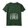 Donna Support Stand Up Comedy - Maglietta con Collo a V per Artisti Comici - Ideale per Bar Comici