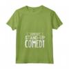 Donna Support Stand Up Comedy - Maglietta con Collo a V per Artisti Comici - Ideale per Bar Comici