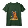 Donna Divertente Stand Up Comedy Dinosaur - Maglietta con Collo a V per Comici Aspiranti e Amanti dei Dinosauri - Ideale per Club di Stand Up Comedy